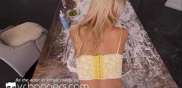  VR BANGERS Cooking lesson with local whore